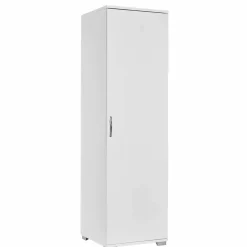 Siivouskaappi Linento Furniture Tuval 063, leveys 50cm, korkeus 176cm, valkoinen