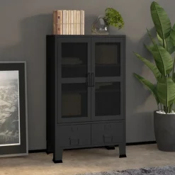 Säilytysarkku 70x40x115cm, metalli, eri värejä