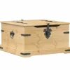 Säilytyslaatikko Corona 78x78x45 cm täysi mänty (02771)
