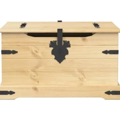 Säilytyslaatikko Corona 78x78x45 cm täysi mänty (02771)