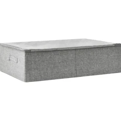 Säilytyslaatikko kangas 70x40x18 cm kerma