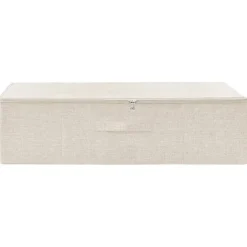 Säilytyslaatikko kangas 70x40x18 cm kerma