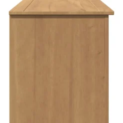 Säilytyslaatikko kannella Panama 79x42x46 cm täysi mänty (16387)