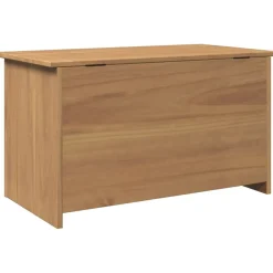 Säilytyslaatikko kannella Panama 79x42x46 cm täysi mänty (16387)