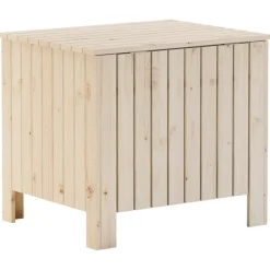 Säilytyslaatikko kannella RANA 60x49x54 cm täysi mänty (02327)