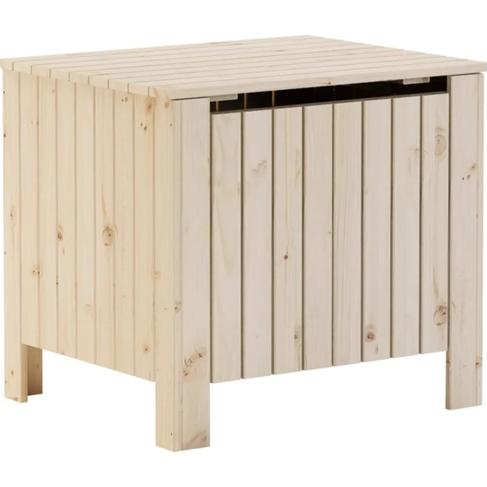 Säilytyslaatikko kannella RANA 60x49x54 cm täysi mänty (02327)