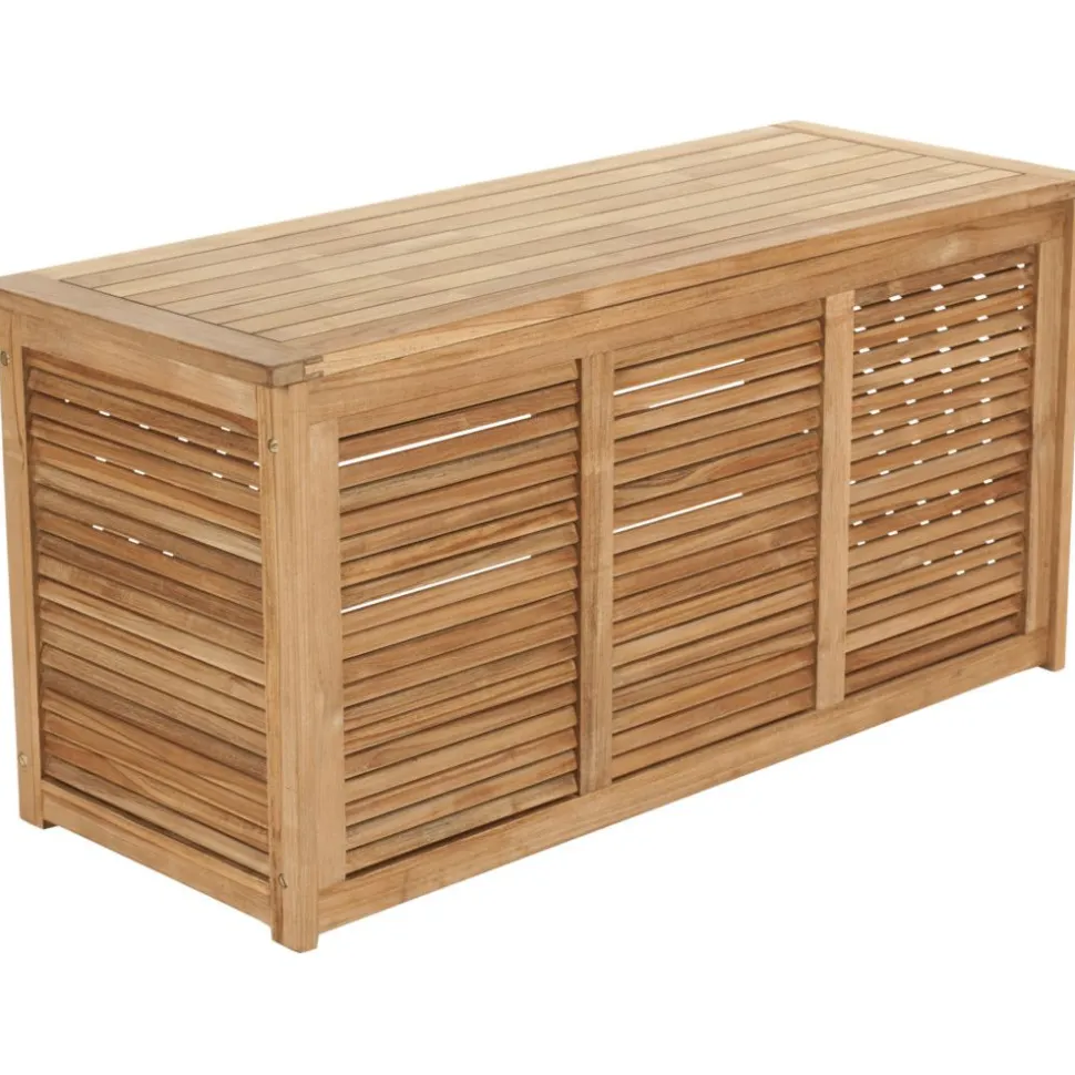 Säilytyslaatikko ulos Brafab Papaya, 136x52x65cm, tiikki