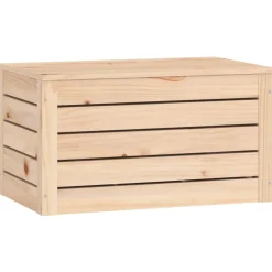 Säilytyslaatikko 59,5x36,5x33 cm täysi mänty (23614)
