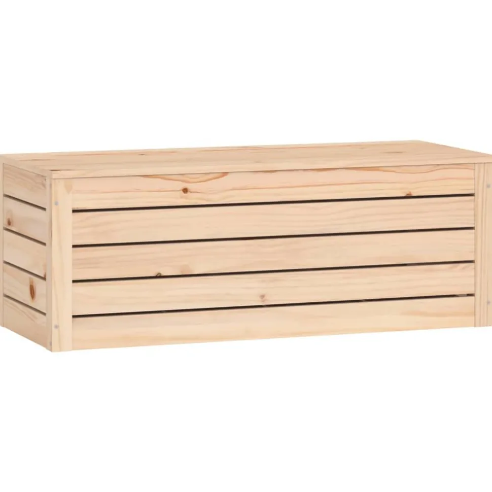 Säilytyslaatikko 59,5x36,5x33 cm täysi mänty (23614)