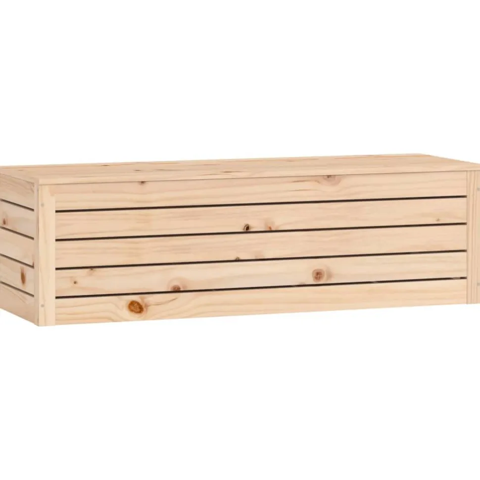 Säilytyslaatikko 59,5x36,5x33 cm täysi mänty (23614)