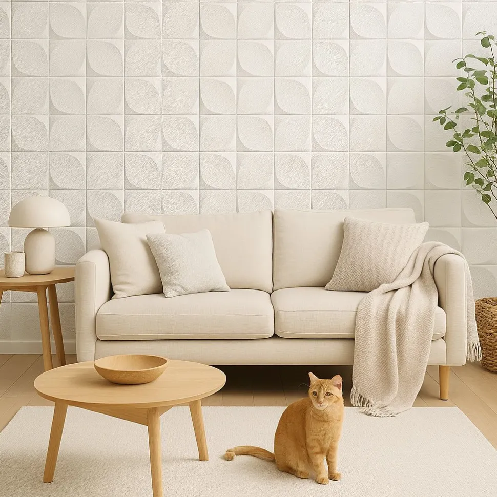 Sisustuslevy Järnvik Decoration Aalto PU 30x600x1200mm