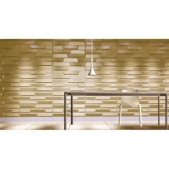 Sisustuslevy Mannerlaatta 3D Sandstone 800x625 mm