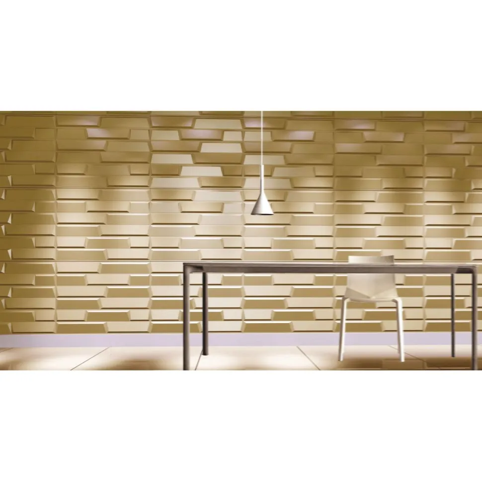 Sisustuslevy Mannerlaatta 3D Sandstone 800x625 mm