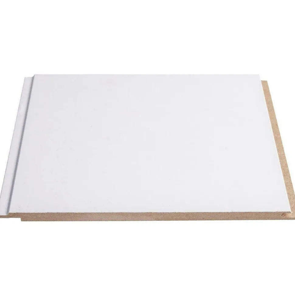 Sisustuspaneeli Aarni STP-0, 8x195x2070mm, mdf, ympäripontattu, valkoinen E0