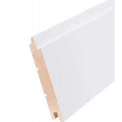 Sisustuspaneeli Aure Riihi STS PN 15x120x2500mm harjattu puhtaan valkoinen