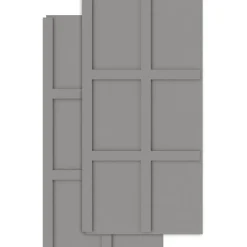 Sisustuspaneeli Lundbergs Herrgård 11x600x1220mm HDF 2kpl/pkt, eri värejä