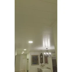 Sisustuspaneeli Aure Riihi STS 15x215x2500 mm mänty harjattu puhdas valkoinen