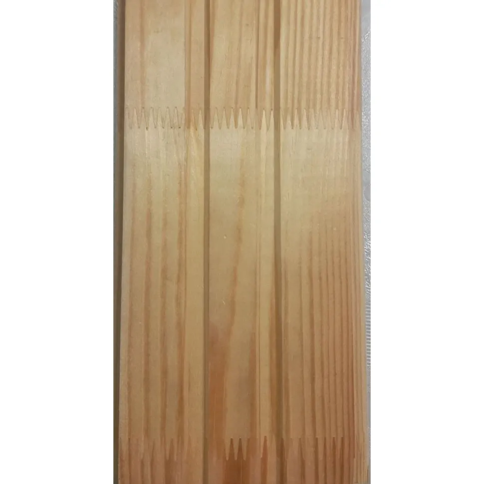 Sisustuspaneeli Aure Riihi 15x145x4170 mm STS EM päätypontattu mänty valkoinen
