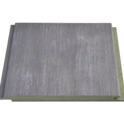 Sisustuspaneeli Maler SPA STP-0 10x160x2070mm kosteudenkestävä MDF ympäripontattu tunne harmaa