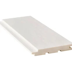 Sisustus-/saunapaneeli Siparila Kuulas Höyry, 15x120x3000 mm haapa STS kuultava valkoinen