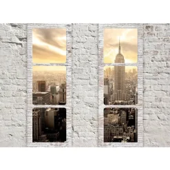 Sisustustarra Artgeist New York: view from the window eri kokoja