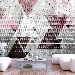 Sisustustarra Artgeist Triangles eri kokoja