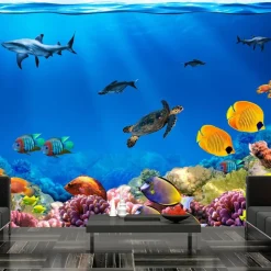 Sisustustarra Artgeist Underwater kingdom eri kokoja