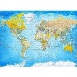 Sisustustarra Artgeist World Classic Map eri kokoja