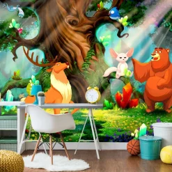 Sisustustarra Artgeist Bear and Friends 70x98cm