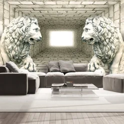Sisustustarra Artgeist Chamber of lions 70x98cm