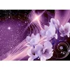 Sisustustarra Artgeist Purple Milky Way 70x98cm