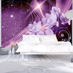 Sisustustarra Artgeist Purple Milky Way 70x98cm