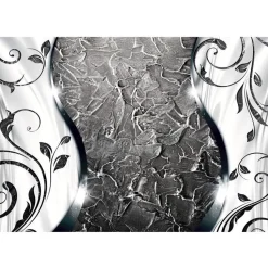 Sisustustarra Artgeist Silver twigs 70x98cm