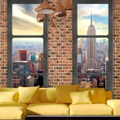 Sisustustarra Artgeist The view from the window: New York 70x98cm