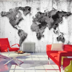 Sisustustarra Artgeist World in Shades of Gray 70x98cm