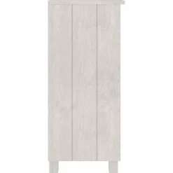 Sivupyötä 2 Hamar 85x35x80 cm mänty tummanharmaa