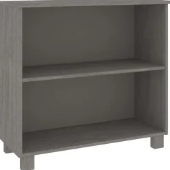 Sivupyötä 2 Hamar 85x35x80 cm mänty tummanharmaa