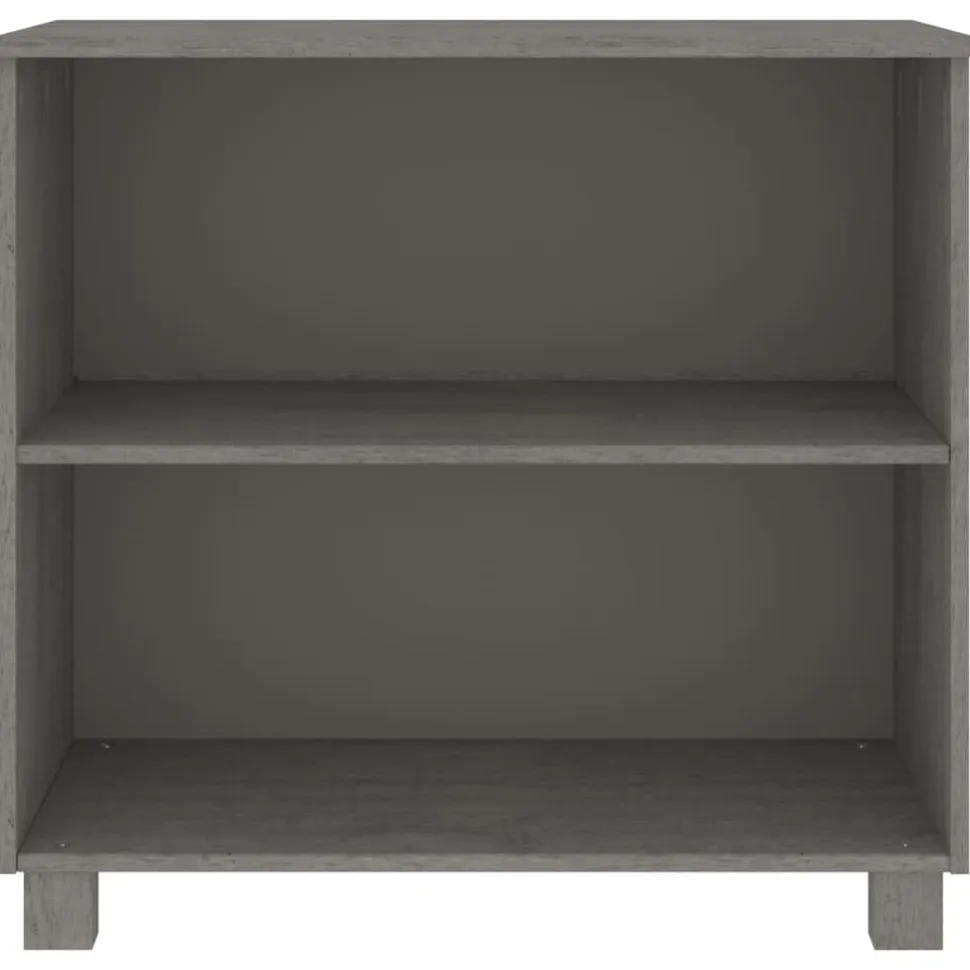 Sivupyötä 2 Hamar 85x35x80 cm mänty tummanharmaa