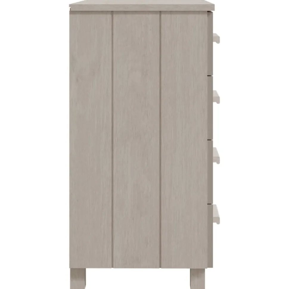 Sivupyötä 1 Hamar 79x40x80 cm mänty valkoinen