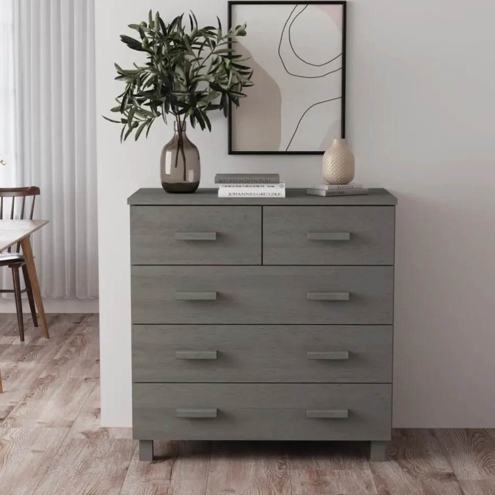 Sivupyötä 1 Hamar 79x40x80 cm mänty valkoinen