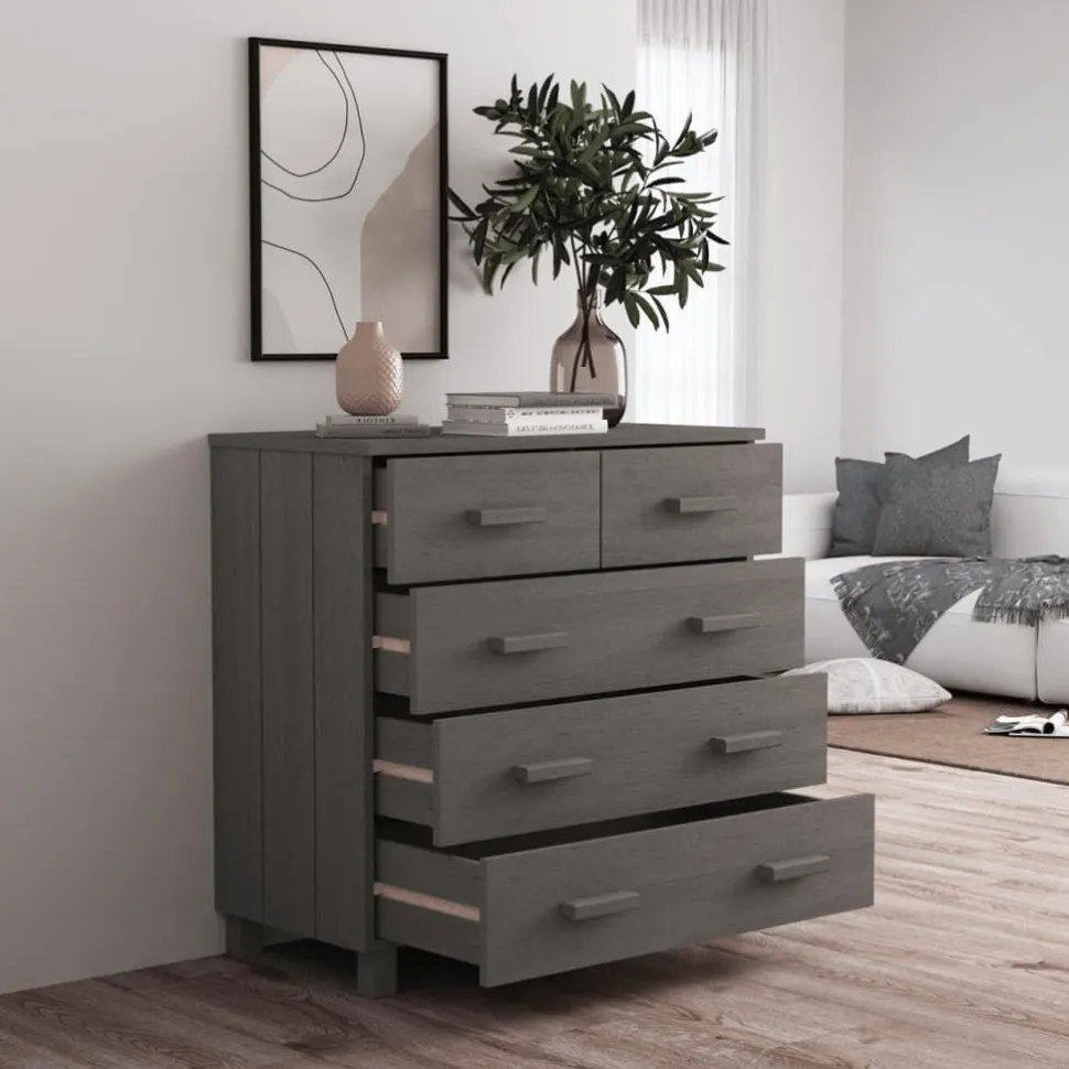 Sivupyötä 1 Hamar 79x40x80 cm mänty valkoinen