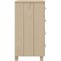 Sivupyötä 1 Hamar 79x40x80 cm mänty valkoinen