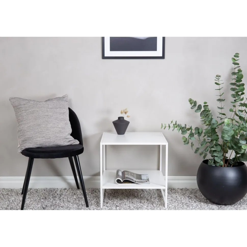 Sivupöytä hyllyllä Venture Home Staal