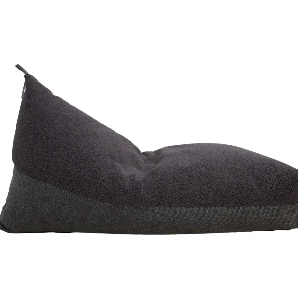 Säkkituoli Home4You LAMB BAG 130x80x20/70 cm, tummanharmaa