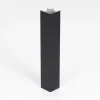 Sokkelin kulmalista Grip 90° 150mm musta