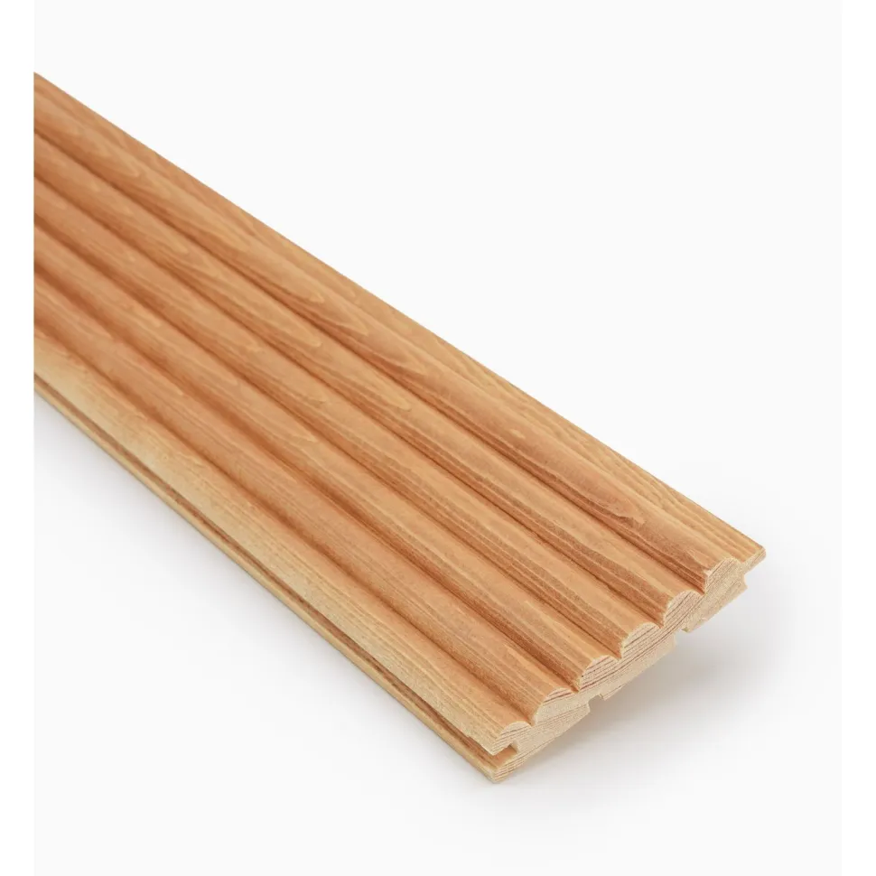 Sormipaneeli Jokiwood 15x95x4200mm, mänty, saunasuojattu, harmaa