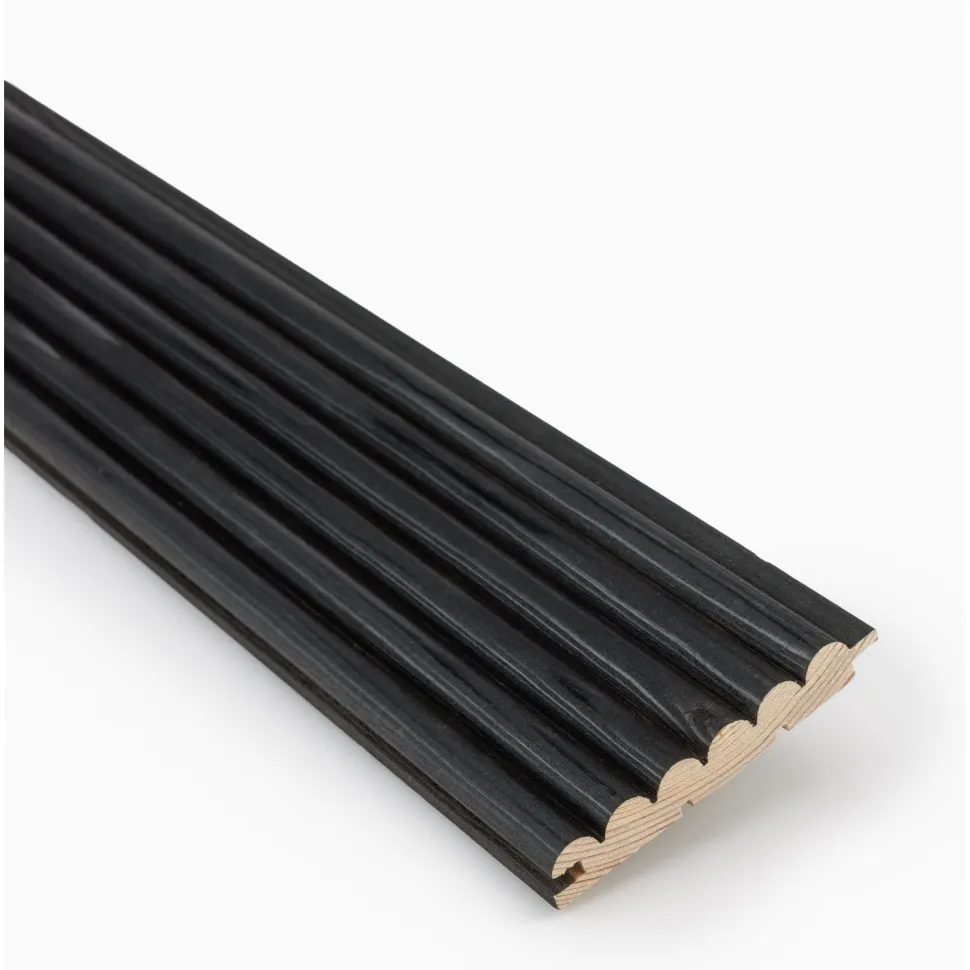Sormipaneeli Jokiwood 15x95x4200mm, mänty, saunasuojattu, harmaa