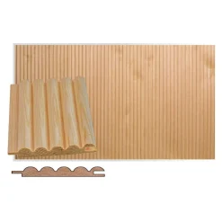 Sormipaneeli Maler Art Spa STK, 14x90x2100mm, lämpökäsitelty mänty, saunaan