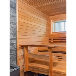 Sormipaneeli Tuuli Sauna STK, 15x66x2400mm, tervaleppä, puuvalmis
