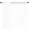 String-verhot 2 kpl 100x250 cm valkoinen